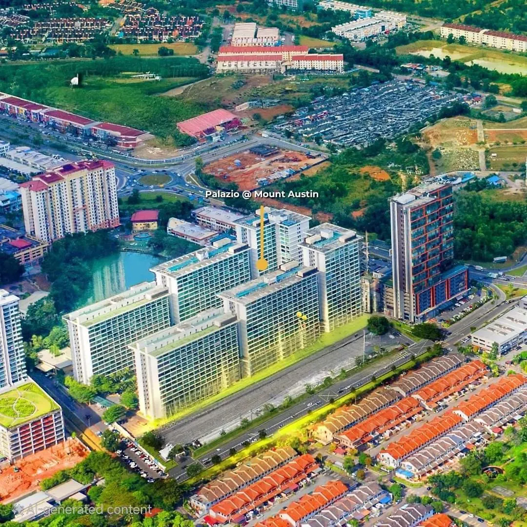 Mount Austin - Moonstay At Palazio Near To Toppen Ikea Aeon Johor Bahru